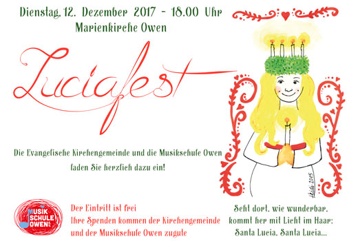 Plakat Luciafest 2017